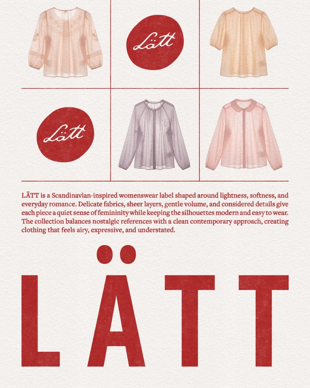 LÄTT – Fashion & Apparel identity by glowhubcreative, additional view 9 of 10