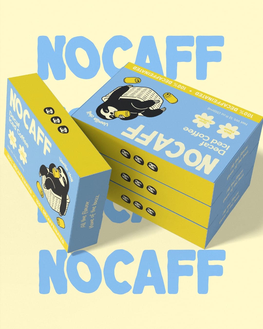 NOCAFF – Food & Beverage identity by Faouzia.design, additional view 8 of 10