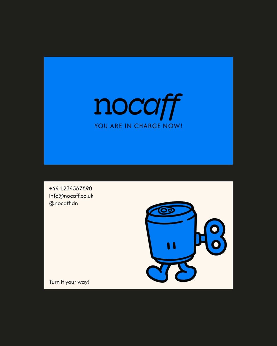 NoCaff – Food & Beverage identity by Tanayadesigns, additional view 2 of 6