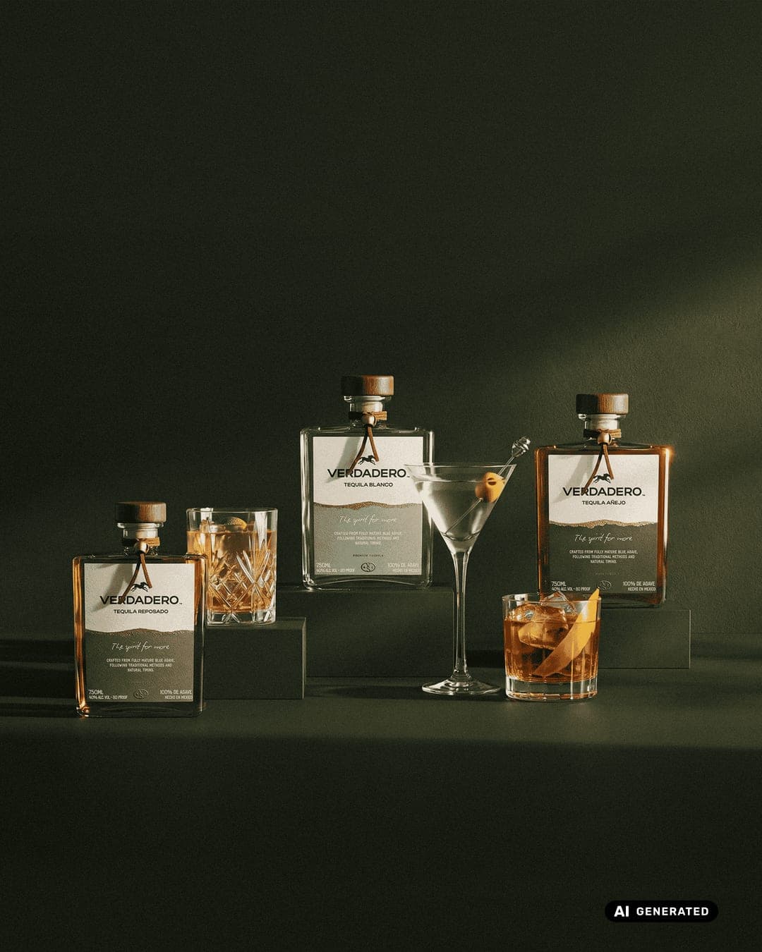 Verdadero Tequila – AI GENERATED