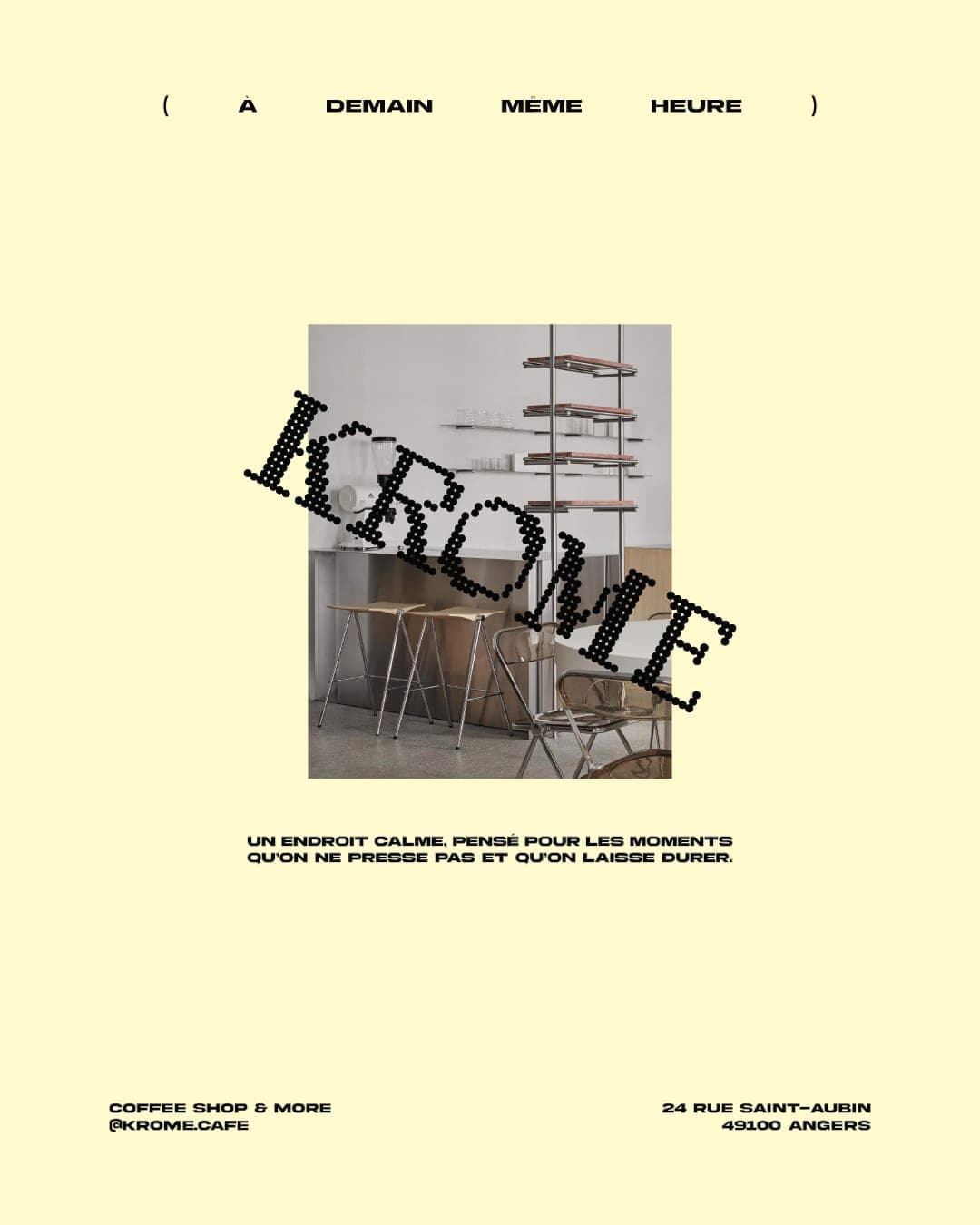 KROME an independent coffee shop