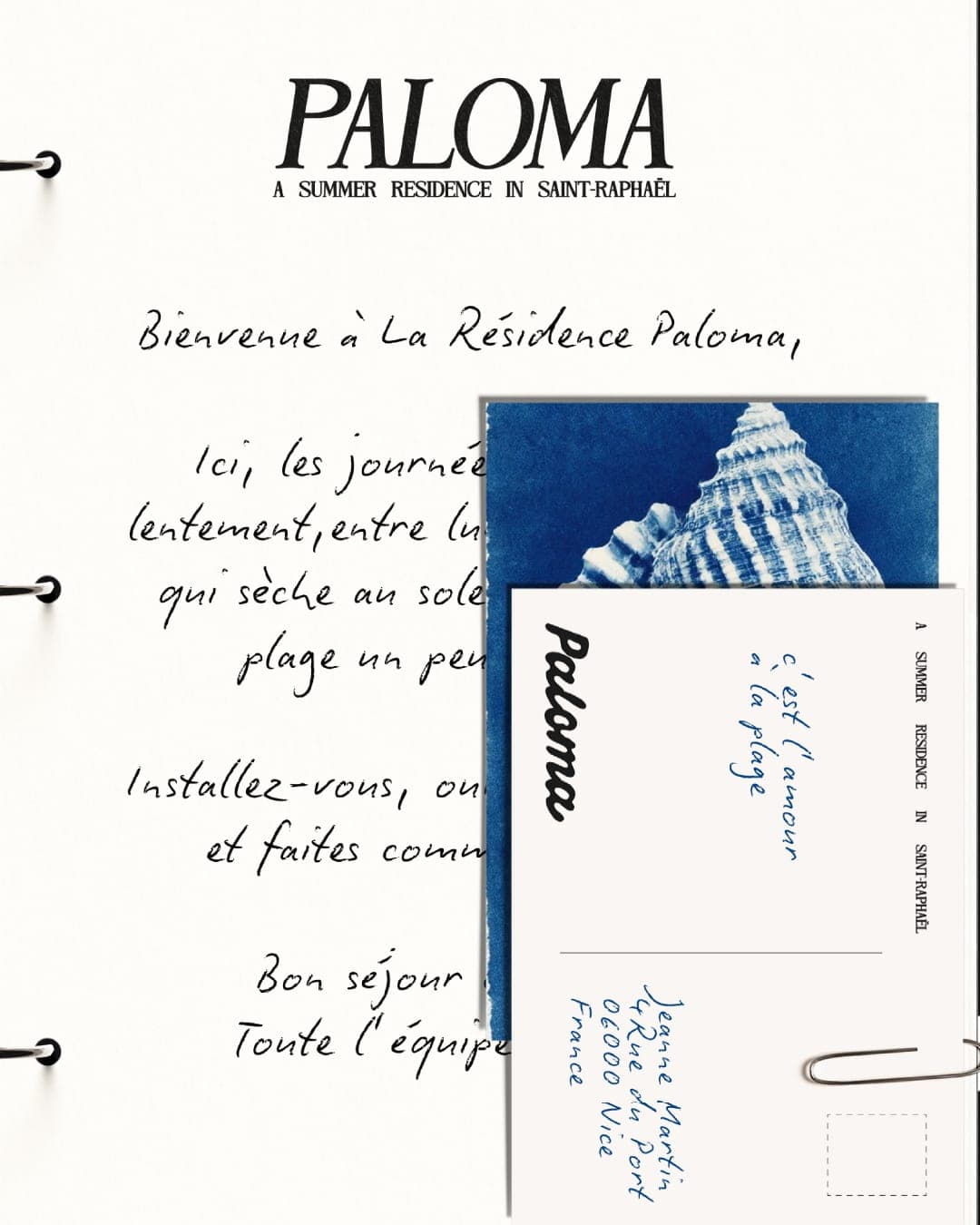 PALOMA – Hospitality & Travel identity by Libra Studio, additional view 2 of 8