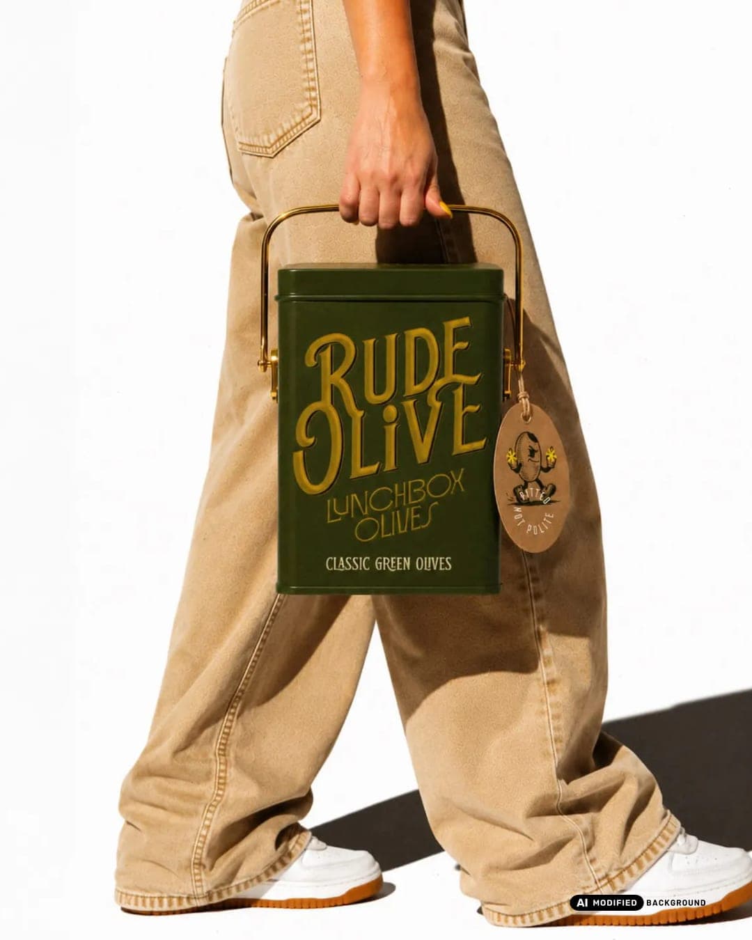 Rude Olive – Food & Beverage identity by Affogato Brand Design, additional view 3 of 6, AI MODIFIED · background