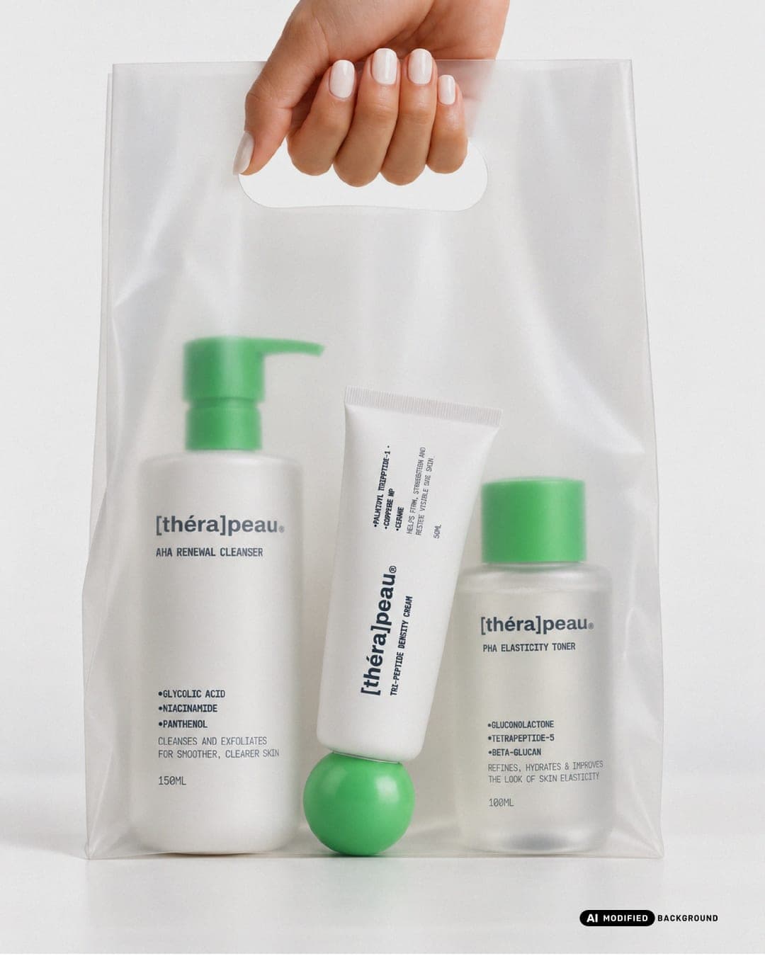Therapeau – Beauty & Personal Care identity by nmi-creative, AI MODIFIED · background