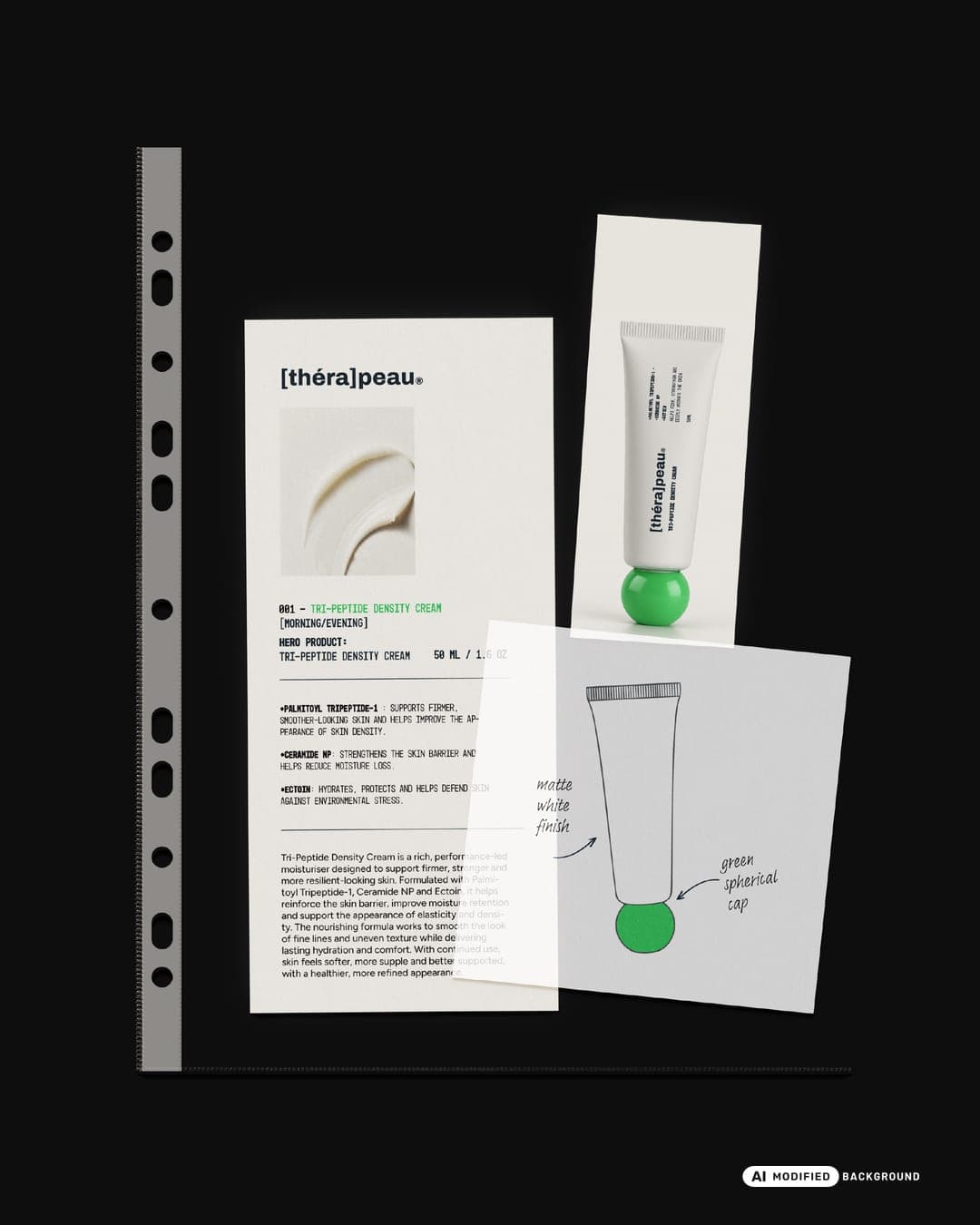 Therapeau – Beauty & Personal Care identity by nmi-creative, additional view 7 of 9, AI MODIFIED · background