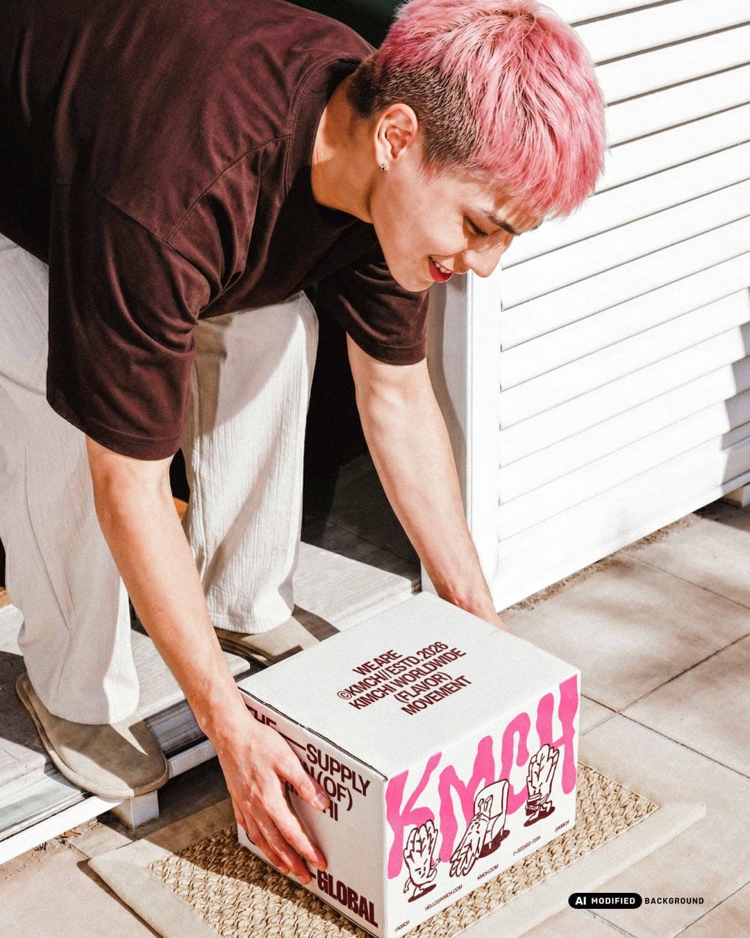 KMCH – Food & Beverage identity by Studio Moara, additional view 2 of 8, AI MODIFIED · background