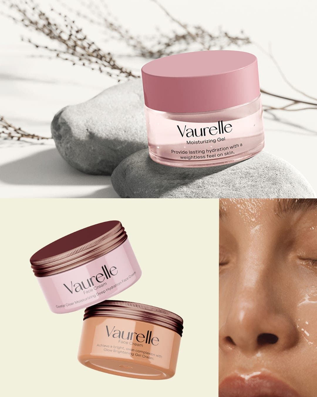 Vaurelle – Beauty & Personal Care identity by Areeba Faisal, additional view 4 of 9