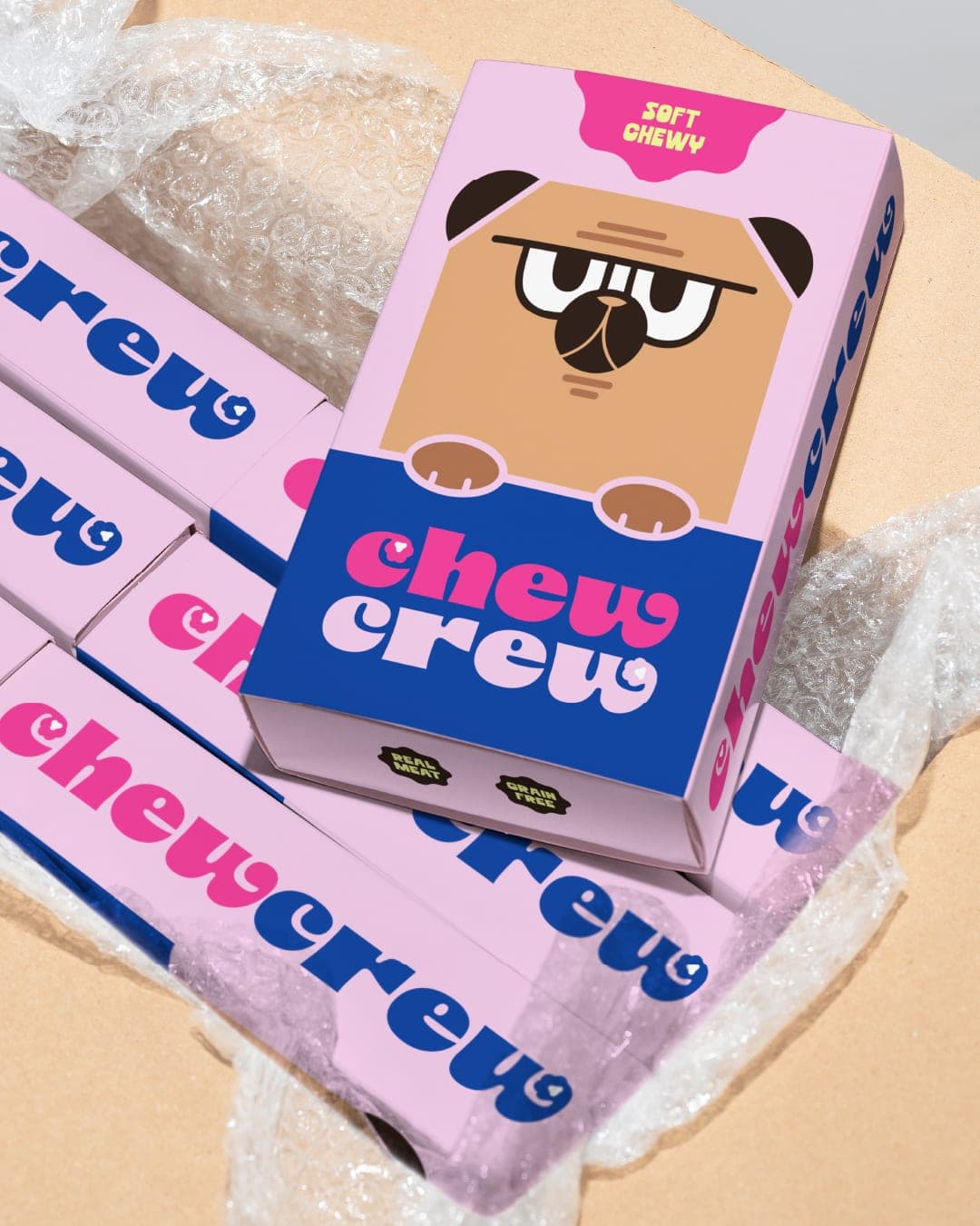 Chew Crew – Food & Beverage identity by sallyonbrand