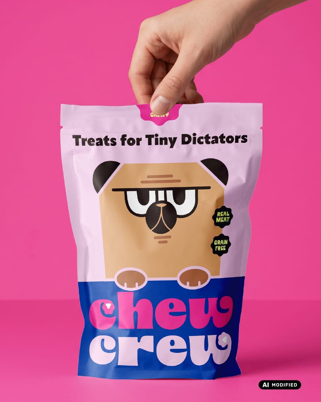 Chew Crew – Food & Beverage identity by sallyonbrand, additional view 8 of 9, AI MODIFIED