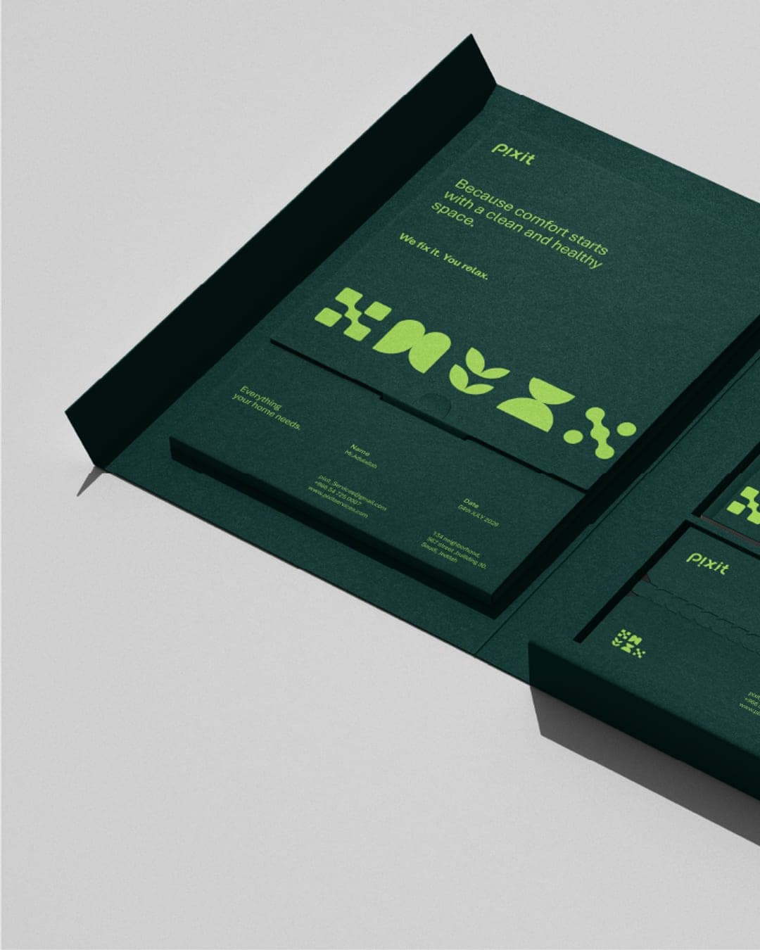 PIXIT | Branding – Home & Living identity by Ahmed Hussein, additional view 3 of 10