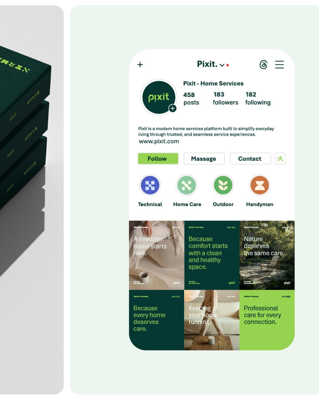 PIXIT | Branding – Home & Living identity by Ahmed Hussein, additional view 4 of 10