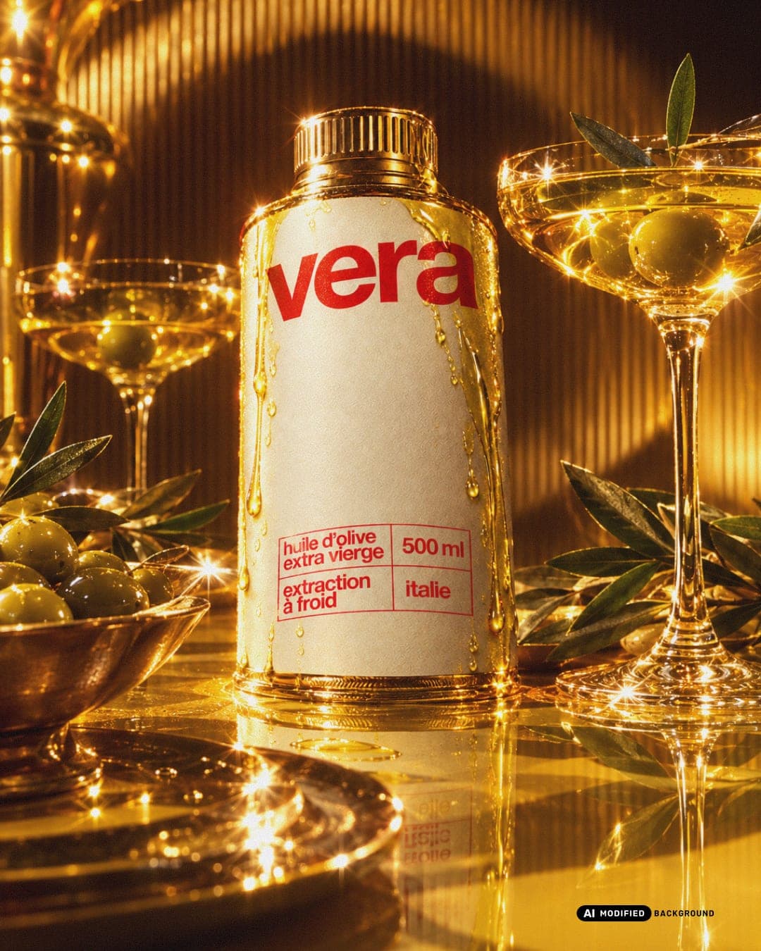 VERA – Food & Beverage identity by Studio LOUM, additional view 7 of 10, AI MODIFIED · background